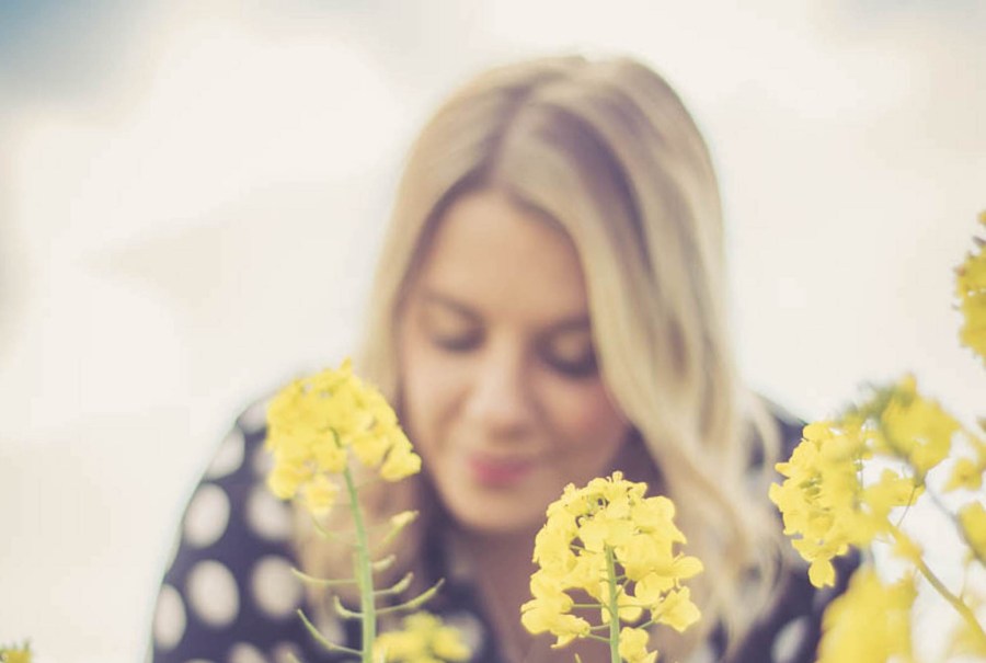 Paula in field 9 web